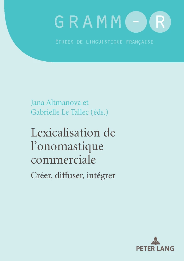Titre: Lexicalisation de l'onomastique commerciale