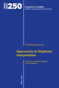 Title: Approaches to Telephone Interpretation