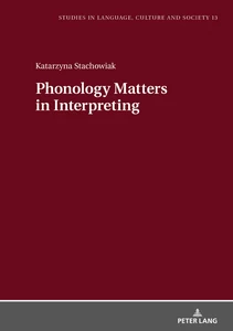 Title: Phonology Matters in Interpreting
