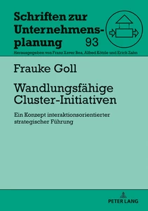 Title: Wandlungsfähige Cluster-Initiativen