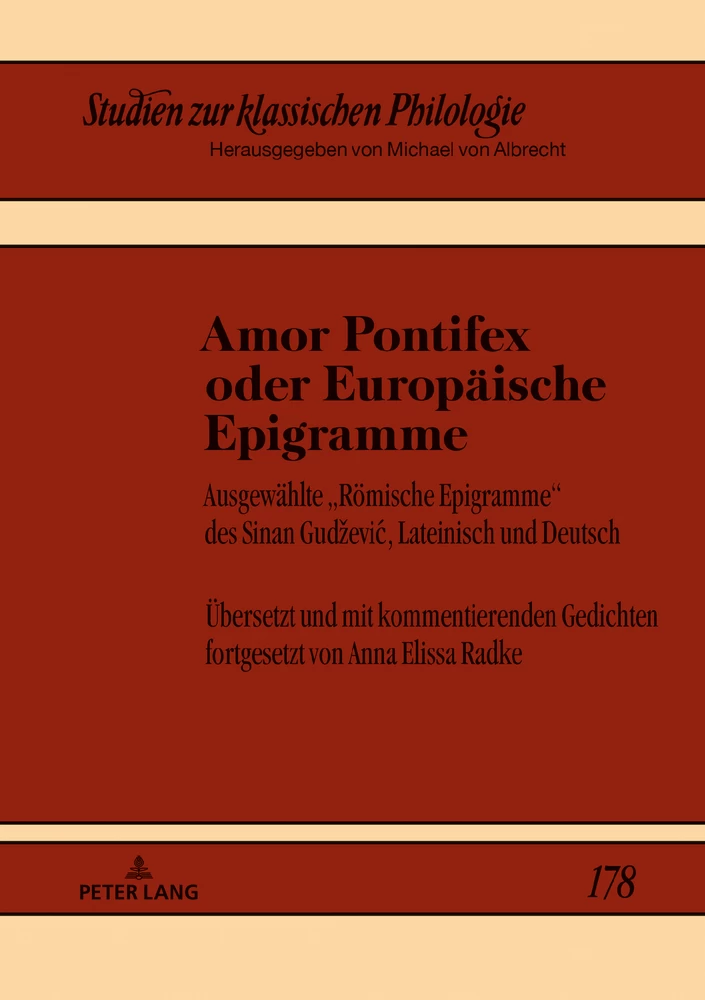 Titel: Amor Pontifex oder Europäische Epigramme