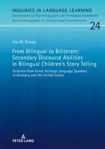 Title: From Bilingual to Biliterate: Secondary Discourse Abilities in Bilingual Children’s Story Telling