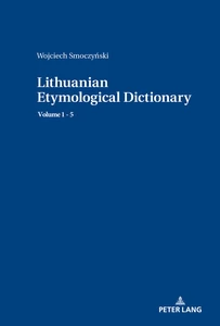 Title: Lithuanian Etymological Dictionary