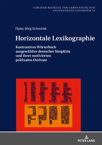 Title: Horizontale Lexikographie