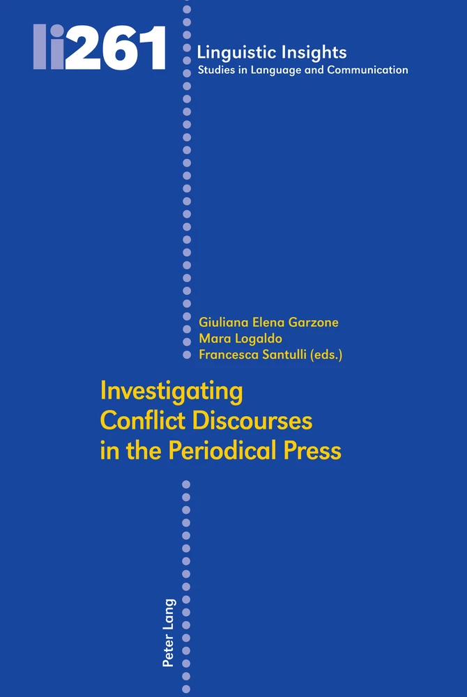 Title: Investigating Conflict Discourses in the Periodical Press