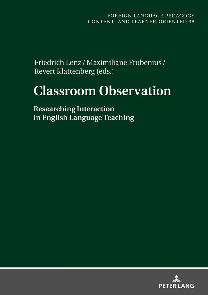 Title: Classroom Observation