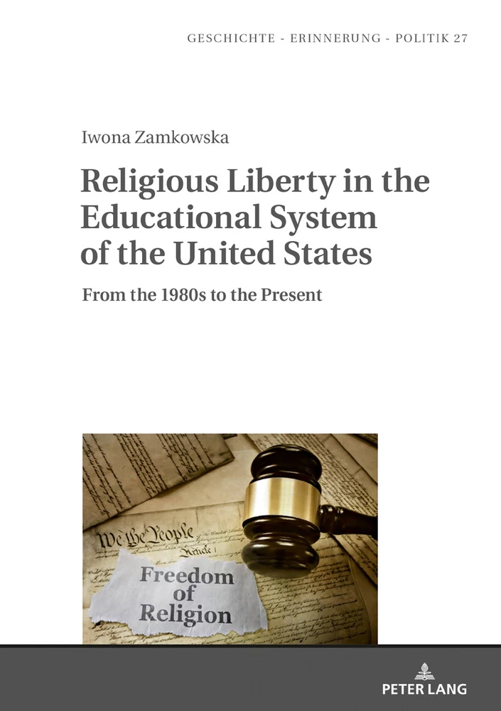 Title: Religious Liberty in the Educational System of the United States
