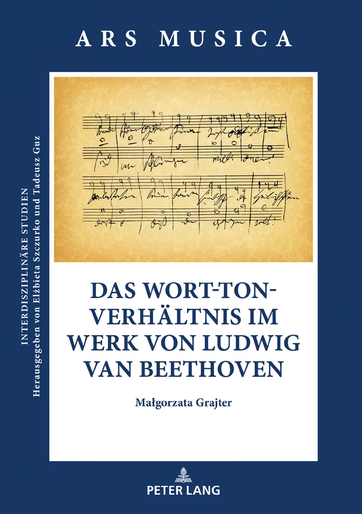 Titel: Das Wort-Ton-Verhältnis im Werk von Ludwig van Beethoven
