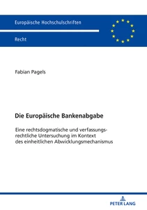 Title: Die Europäische Bankenabgabe