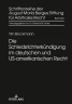 Titel: Die Schiedsrichterkündigung im deutschen und US-amerikanischen Recht