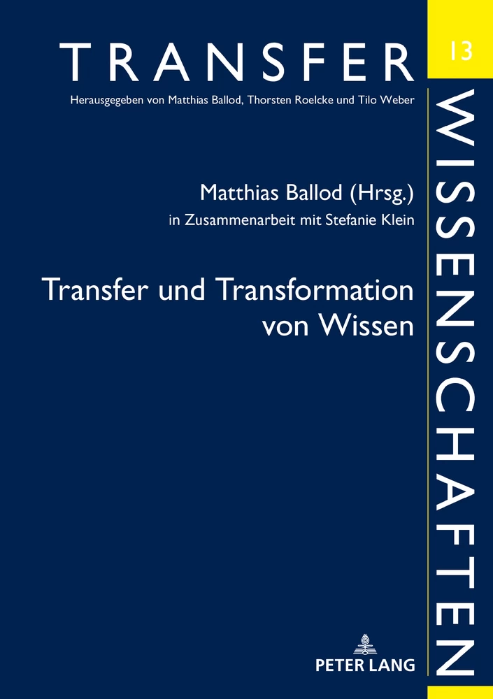 Titel: Transfer und Transformation von Wissen