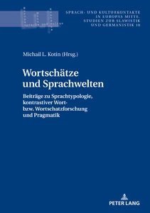 Title: Wortschätze und Sprachwelten