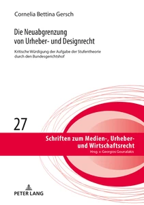Title: Die Neuabgrenzung von Urheber- und Designrecht