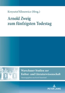 Title: Arnold Zweig zum fünfzigsten Todestag
