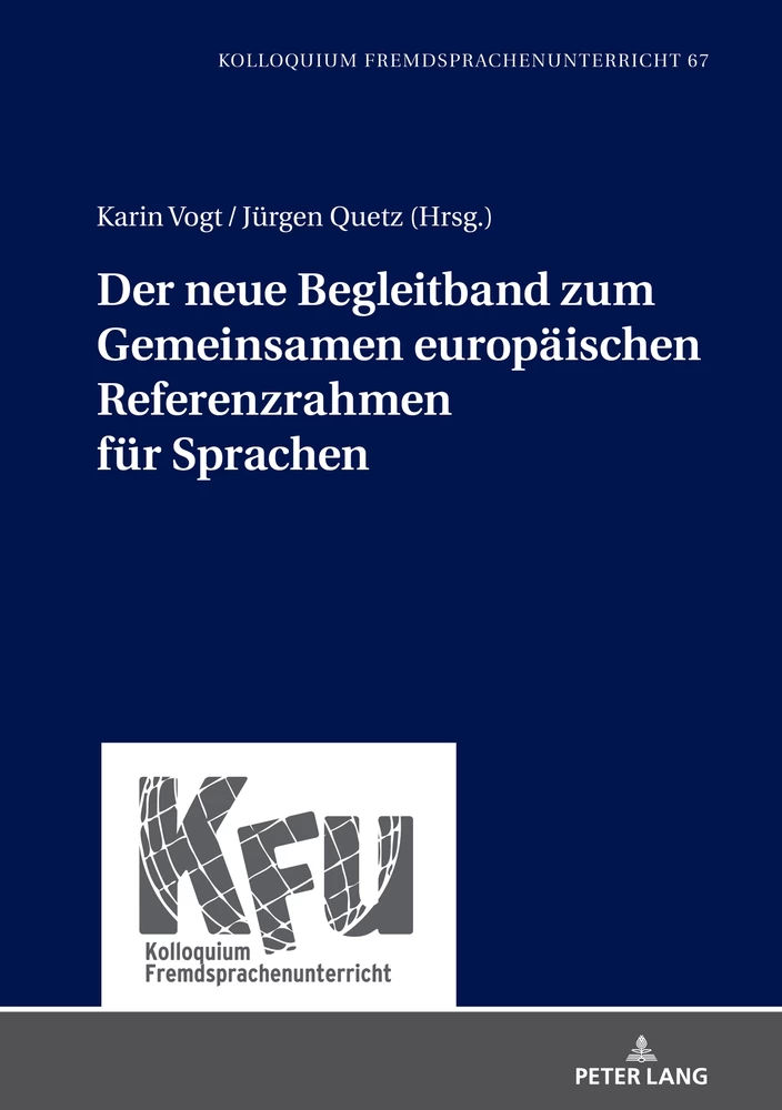 Titel: Der neue Begleitband zum Gemeinsamen europäischen Referenzrahmen für Sprachen