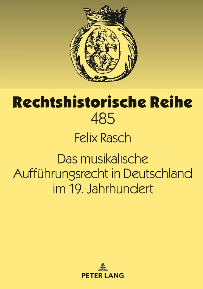 Title: Das musikalische Aufführungsrecht in Deutschland im 19. Jahrhundert