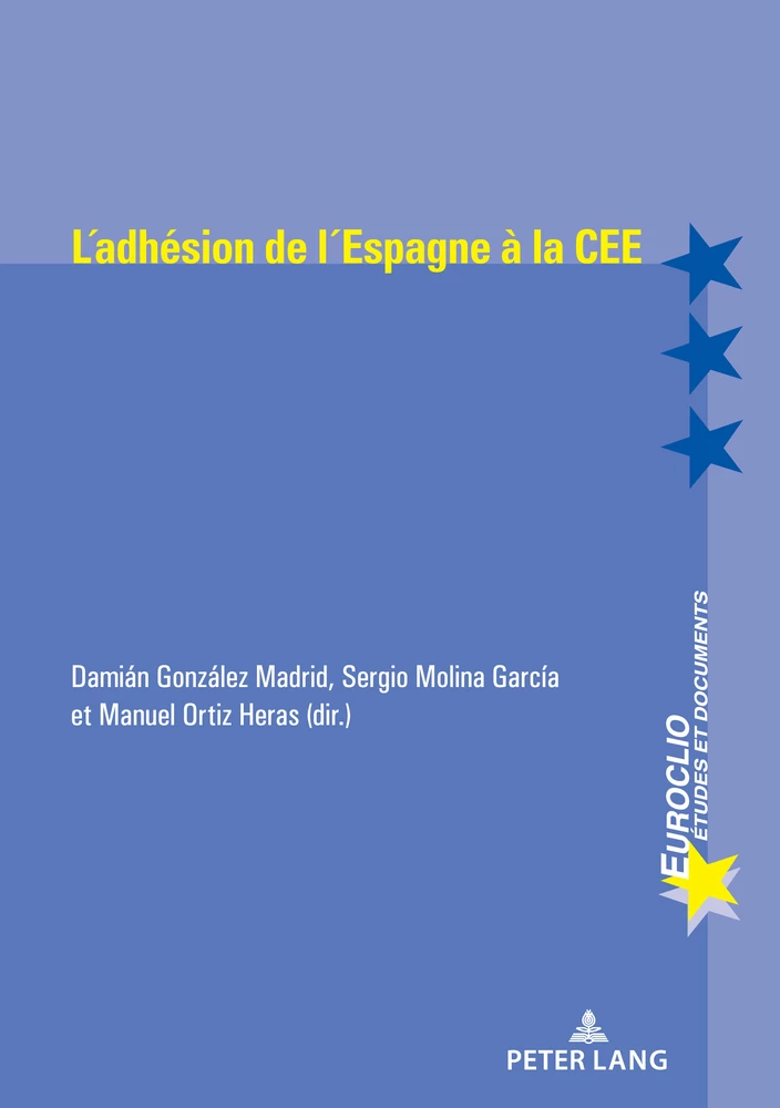 Titre: L'adhésion de l'Espagne à la CEE (1977-1986)