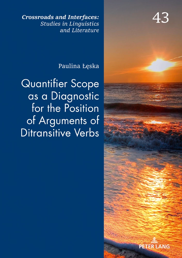 Title: Quantifier Scope as a Diagnostic for the Position of Arguments of Ditransitive Verbs
