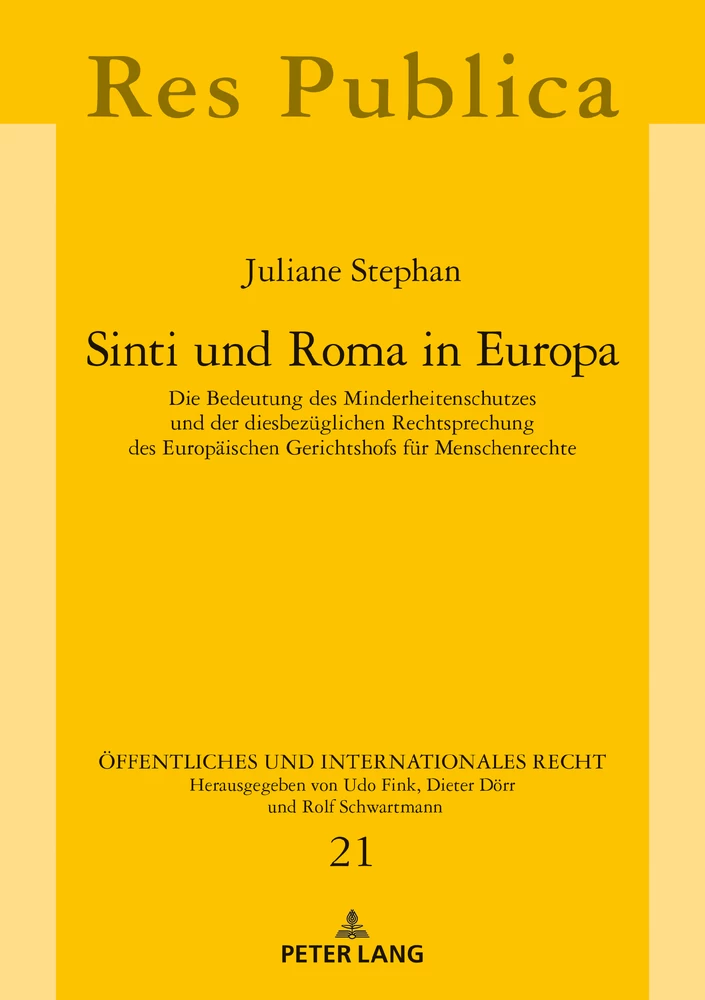 Titel: Sinti und Roma in Europa