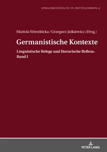 Title: Germanistische Kontexte