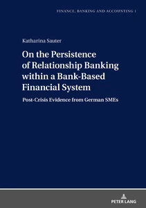 Title: On the Persistence of Relationship Banking within a Bank-Based Financial System