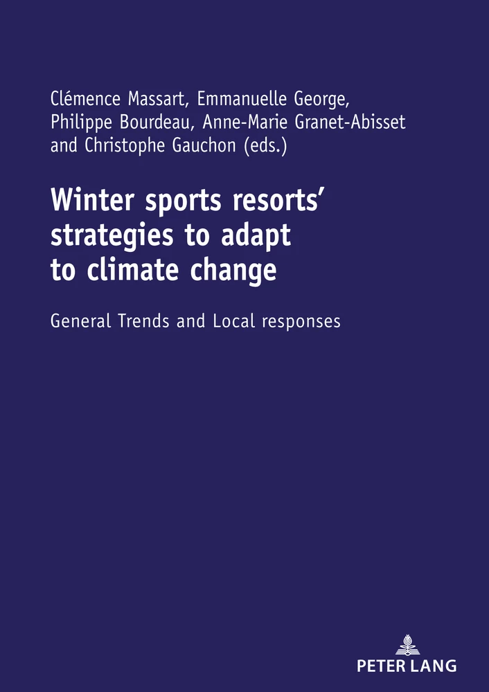 Title: Winter sports resorts’ strategies to adapt to climate change