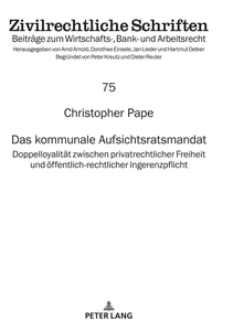 Title: Das kommunale Aufsichtsratsmandat