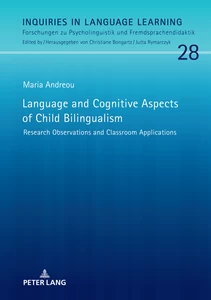 Titre: Language and Cognitive Aspects of Child Bilingualism