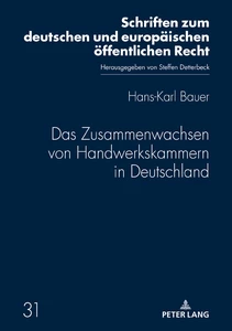 Title: Das Zusammenwachsen von Handwerkskammern in Deutschland 