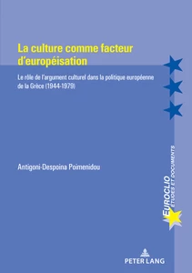 Title: La culture comme facteur d’européisation