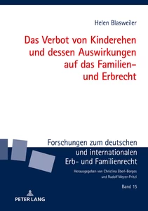 Title: Das Verbot von Kinderehen und dessen Auswirkungen auf das Familien- und Erbrecht