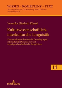 Title: Kulturwissenschaftlich-interkulturelle Linguistik