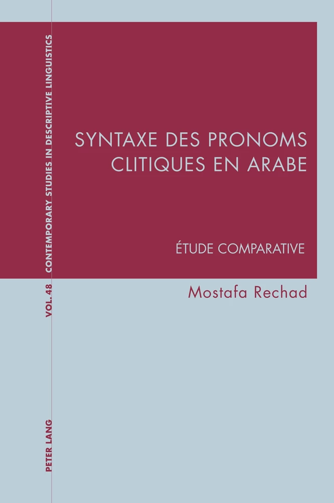 Titre: Syntaxe des pronoms clitiques en arabe