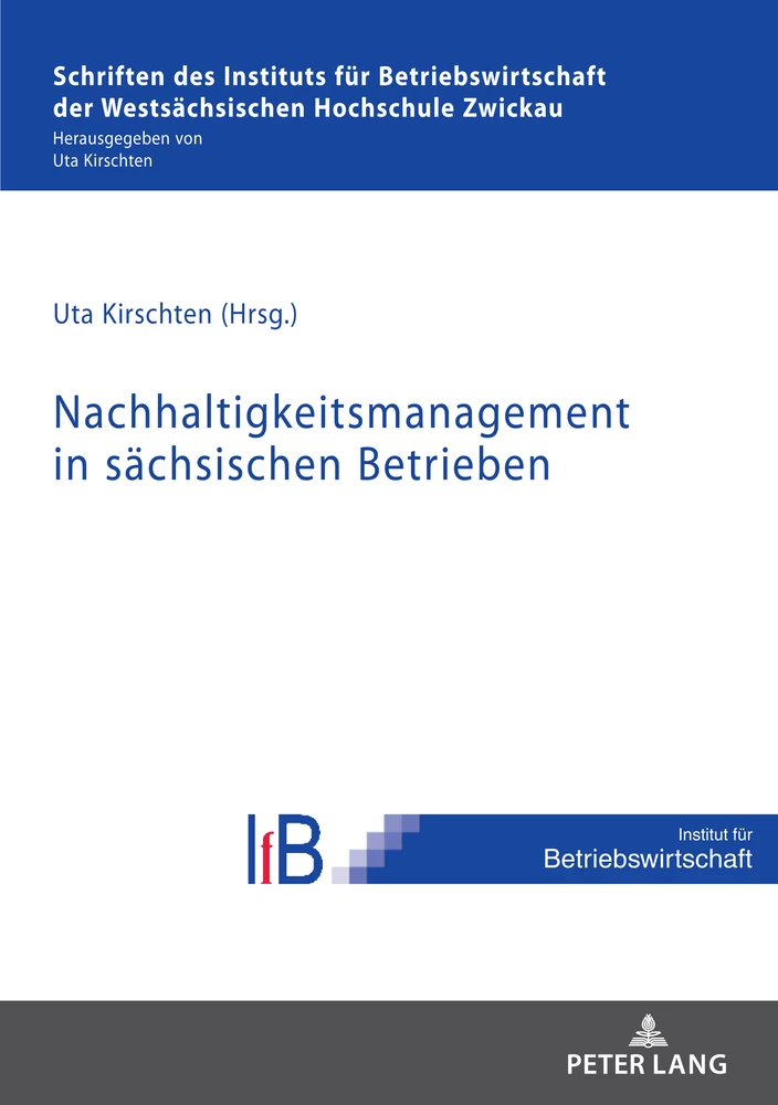 Titel: Nachhaltigkeitsmanagement in sächsischen Betrieben