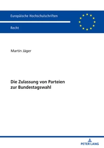 Title: Die Zulassung von Parteien zur Bundestagswahl
