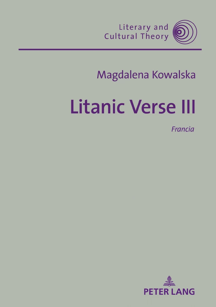 Title: Litanic Verse III