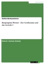 Titel: Bergengrün, Werner - Der Großtyrann und das Gericht #