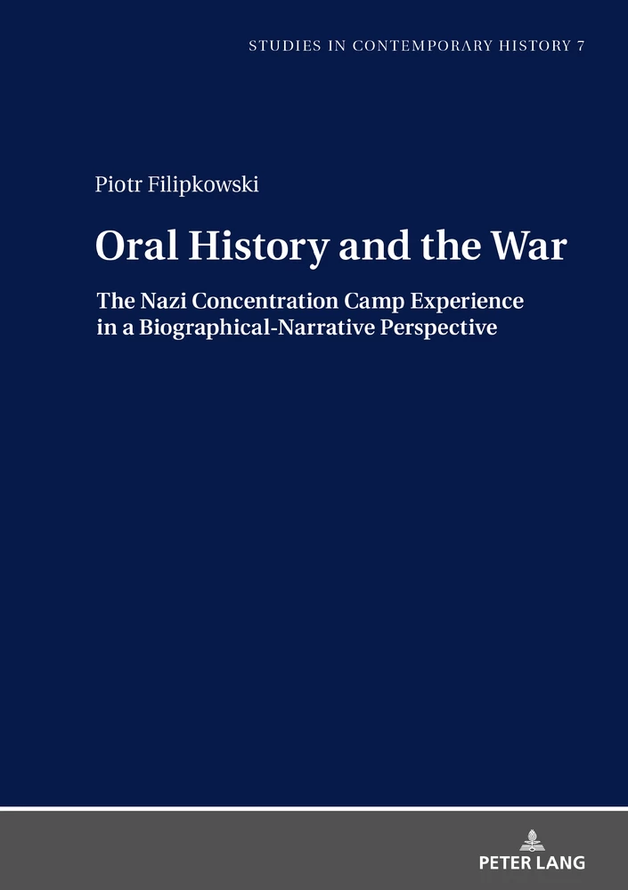 Title: Oral History and the War
