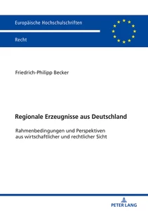 Title: Regionale Erzeugnisse aus Deutschland