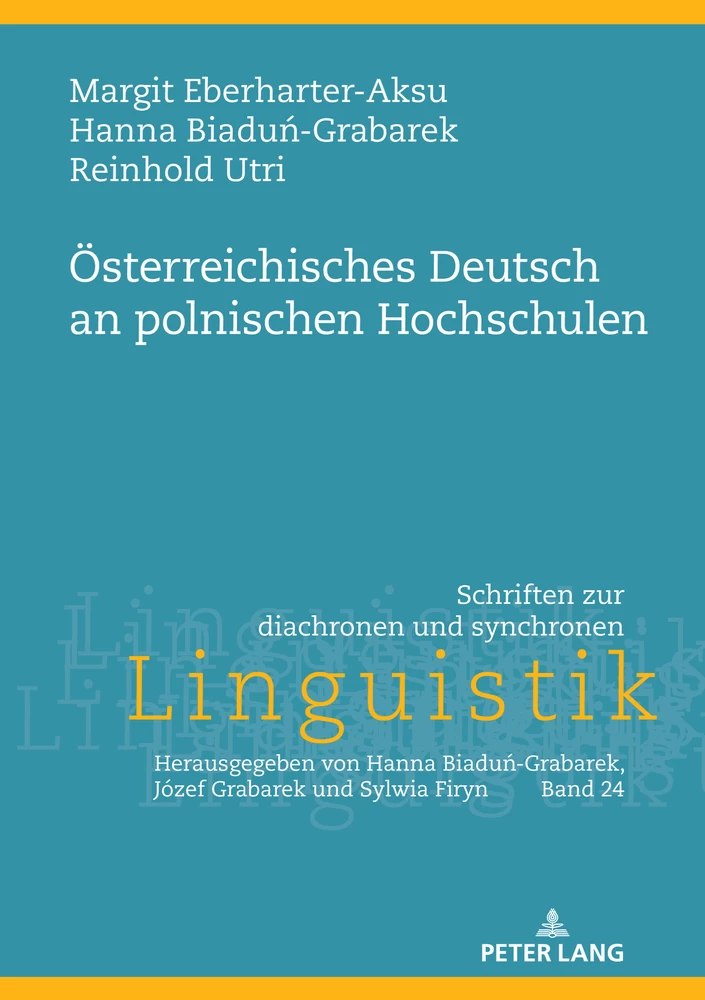 Titel: Österreichisches Deutsch an polnischen Hochschulen