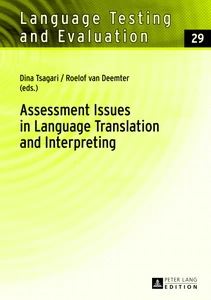 Title: Assessment Issues in Language Translation and Interpreting