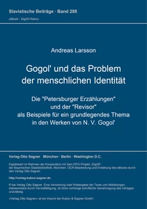 Title: Gogol' und das Problem der menschlichen Identität