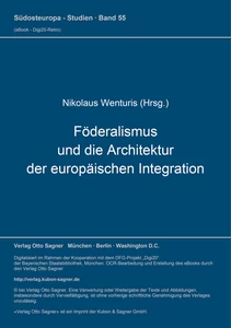 Title: Föderalismus und die Architektur der europäischen Integration