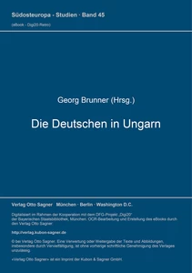 Title: Die Deutschen in Ungarn