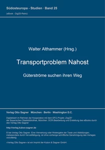 Titel: Transportproblem Nahost. Güterströme suchen ihren Weg