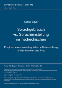 Title: Sprachgebrauch vs. Spracheinstellung im Tschechischen