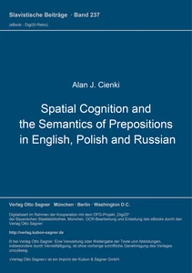 Titel: Spatial Cognition and the Semantics of Prepositions in English, Polish and Russian