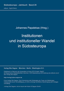 Title: Institutionen und institutioneller Wandel in Südosteuropa