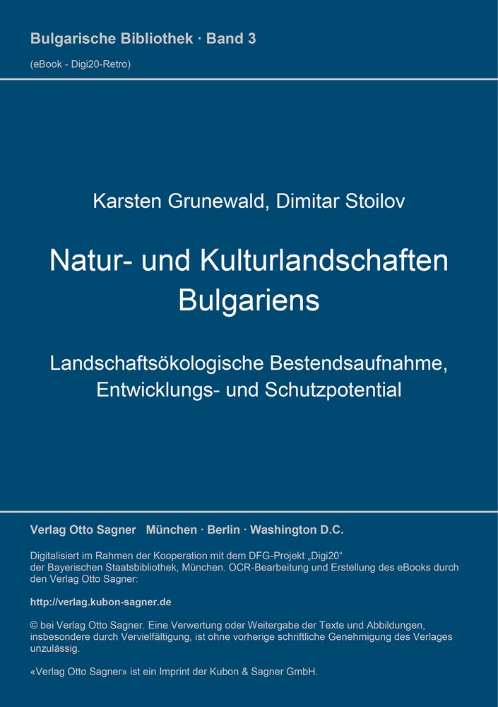 Title: Natur- und Kulturlandschaften Bulgariens