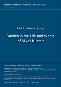 Title: Studies in the Life and Works of Michail Kuzmin